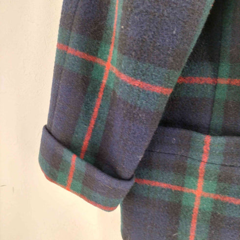 アリスバーリー Aylesbury 金ボタン ダブル チェック コート レディース